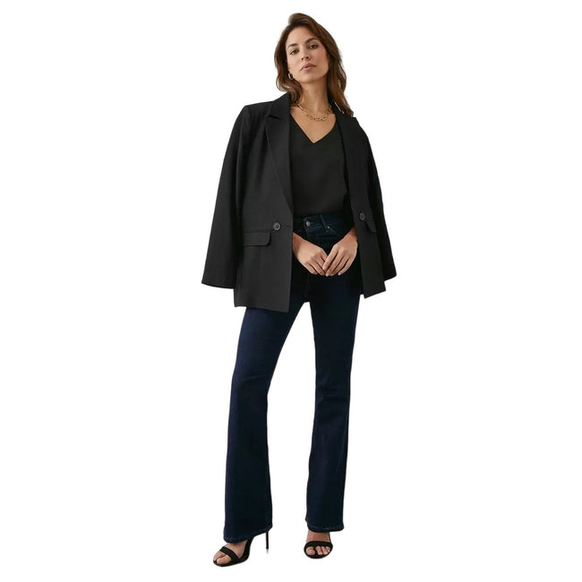 Dark Blue - Lifestyle - Principles Womens-Ladies Bootcut Jeans