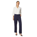 Navy - Lifestyle - Principles Womens-Ladies High Waist Tapered Trousers