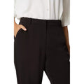 Black - Side - Principles Womens-Ladies High Waist Tapered Trousers