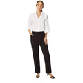 Black - Lifestyle - Principles Womens-Ladies High Waist Tapered Trousers