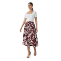 Berry - Lifestyle - Principles Womens-Ladies Floral Midi Skirt