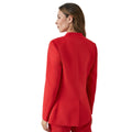 Red - Back - Principles Womens-Ladies Collarless Single-Breasted Blazer