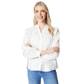Ivory - Front - Principles Womens-Ladies Embroidered Blouse