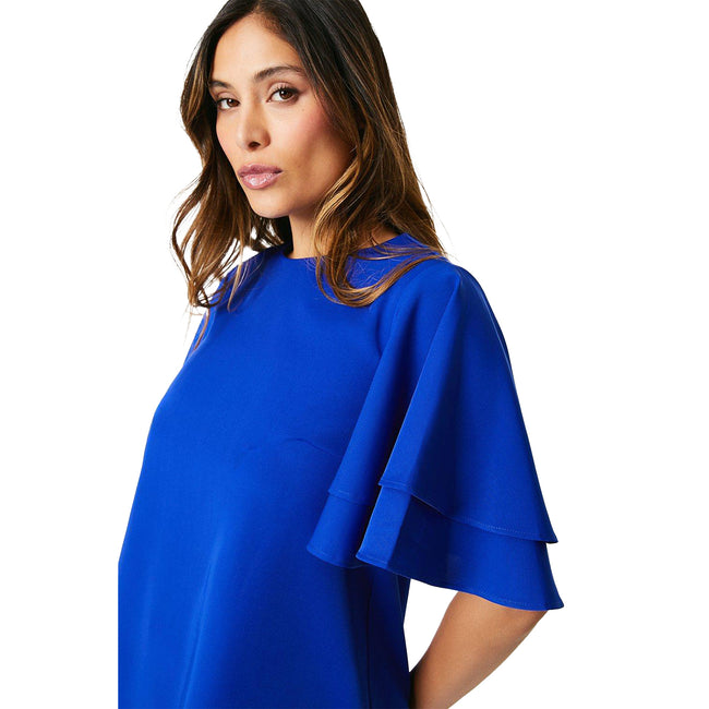 Cobalt - Side - Principles Womens-Ladies Flute Top