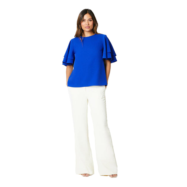 Cobalt - Lifestyle - Principles Womens-Ladies Flute Top