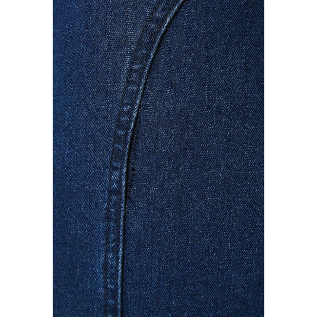 Dark Wash - Side - Principles Womens-Ladies Detail Seams Flared Jeans