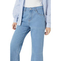 Light Blue - Side - Principles Womens-Ladies 7-8 Petite Wide Leg Jeans