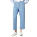 Light Blue - Front - Principles Womens-Ladies 7-8 Petite Wide Leg Jeans