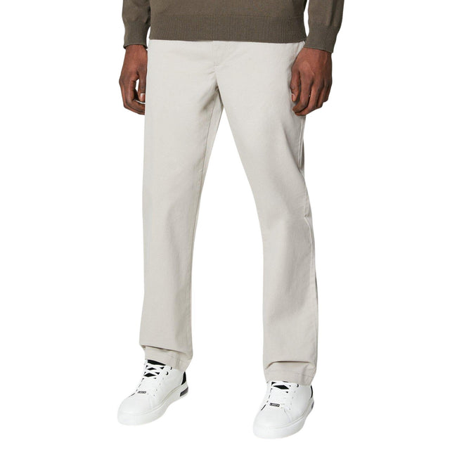 Natural - Front - Maine Mens Premium Chino Trousers