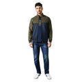 Khaki Green - Side - Maine Mens Two Tone Full Zip Jacket