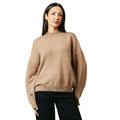 Khaki Brown - Front - Principles Womens-Ladies High-Neck Jumper