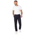 Navy - Side - Maine Mens Slim Chinos