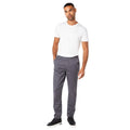 Dark Grey - Side - Maine Mens Slim Chinos