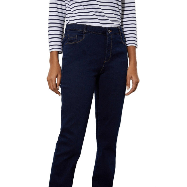 Indigo - Front - Dorothy Perkins Womens-Ladies Ellis Slim Jeans