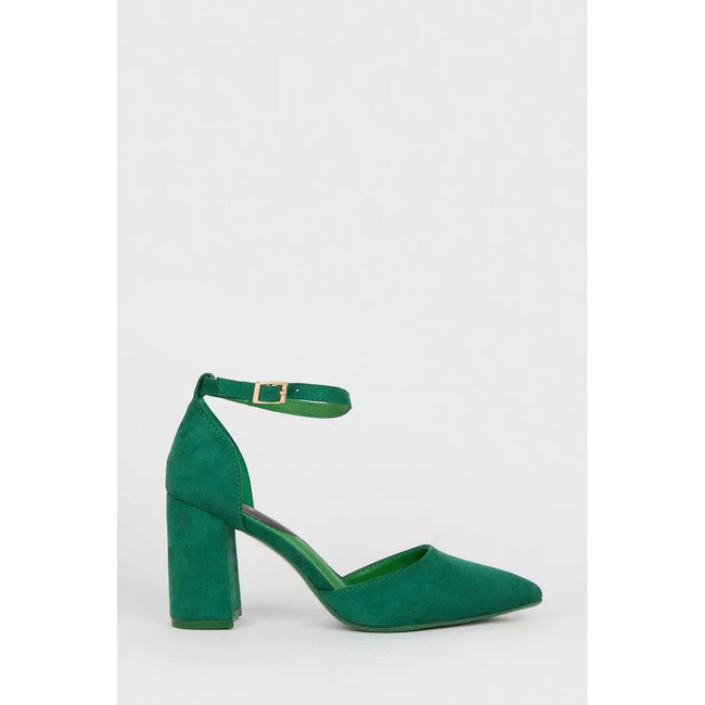 Green - Back - Dorothy Perkins Womens-Ladies Elle Court Shoes