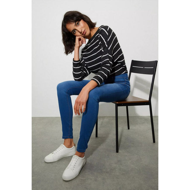Mid Wash - Lifestyle - Dorothy Perkins Womens-Ladies Frankie Tall Skinny Jeans