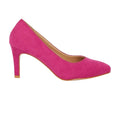 Pink - Front - Good For The Sole Womens-Ladies Emily Extra Wide Court Shoes