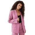 Pink - Front - Dorothy Perkins Womens-Ladies Straight Blazer