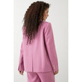 Pink - Back - Dorothy Perkins Womens-Ladies Straight Blazer