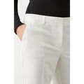 Cream - Side - Dorothy Perkins Womens-Ladies Slim Ankle Grazer Trousers