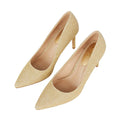 Gold - Front - Dorothy Perkins Womens-Ladies Pointed Court Shoes