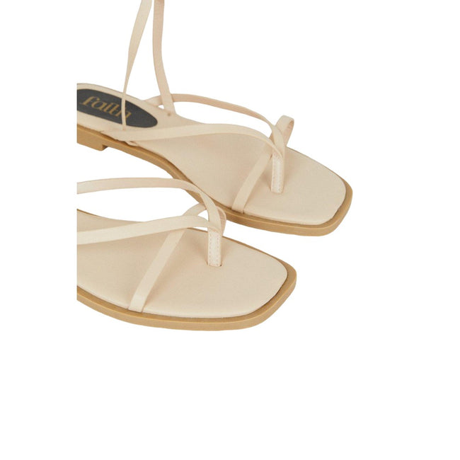 Lime - Side - Faith Womens-Ladies Molly Strappy Flat Sandals