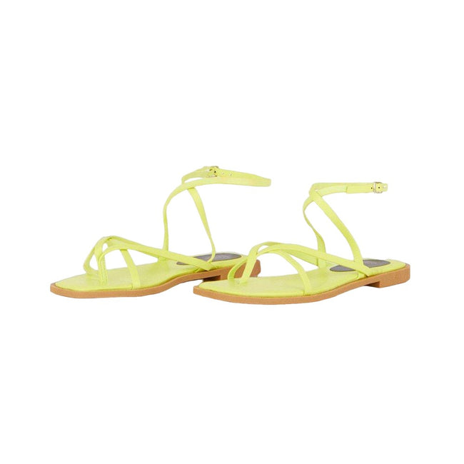 Blush - Front - Faith Womens-Ladies Molly Strappy Flat Sandals