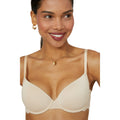 Nude - Side - Dorothy Perkins Womens-Ladies Lace Detail T-Shirt Bra