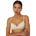 Nude - Front - Dorothy Perkins Womens-Ladies Lace Detail T-Shirt Bra