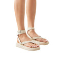 Cream - Lifestyle - Faith Womens-Ladies Mallow Chunky Heel Sandals