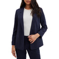 Navy - Front - Dorothy Perkins Womens-Ladies Turned Up Cuff Blazer