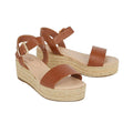 Tan - Front - Dorothy Perkins Womens-Ladies Ria Wide Wedges