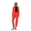Red - Lifestyle - Dorothy Perkins Womens-Ladies Turned Up Cuff Tall Blazer
