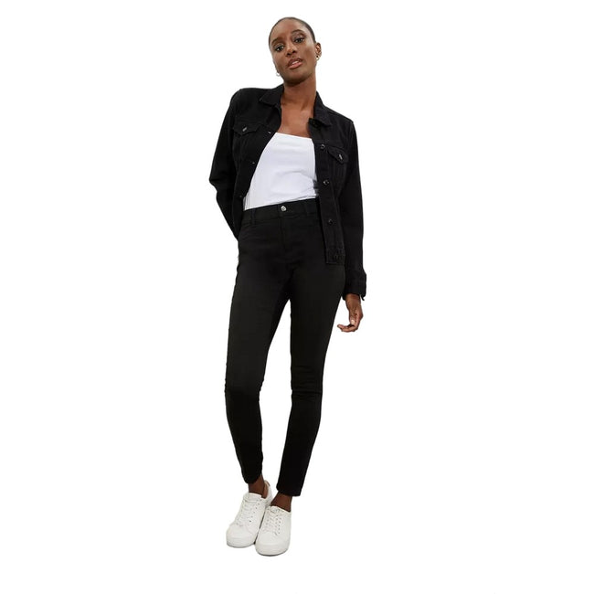 Black - Front - Dorothy Perkins Womens-Ladies Frankie Skinny Jeans