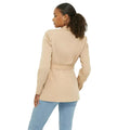 Camel - Back - Dorothy Perkins Womens-Ladies Belted Tall Blazer