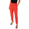 Red - Front - Dorothy Perkins Womens-Ladies Tall Ankle Grazer Trousers