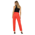 Red - Back - Dorothy Perkins Womens-Ladies Tall Ankle Grazer Trousers