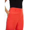 Red - Side - Dorothy Perkins Womens-Ladies Tall Ankle Grazer Trousers