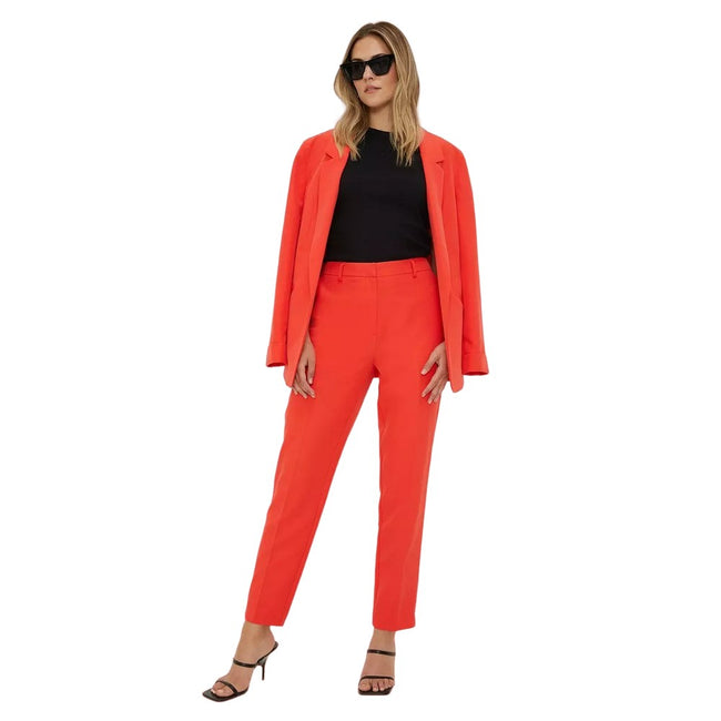 Red - Lifestyle - Dorothy Perkins Womens-Ladies Tall Ankle Grazer Trousers