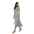 Multicoloured - Front - Dorothy Perkins Womens-Ladies Floral Sweetheart Midi Dress