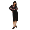 Black - Lifestyle - Dorothy Perkins Womens-Ladies Comfort Stretch Midi Skirt
