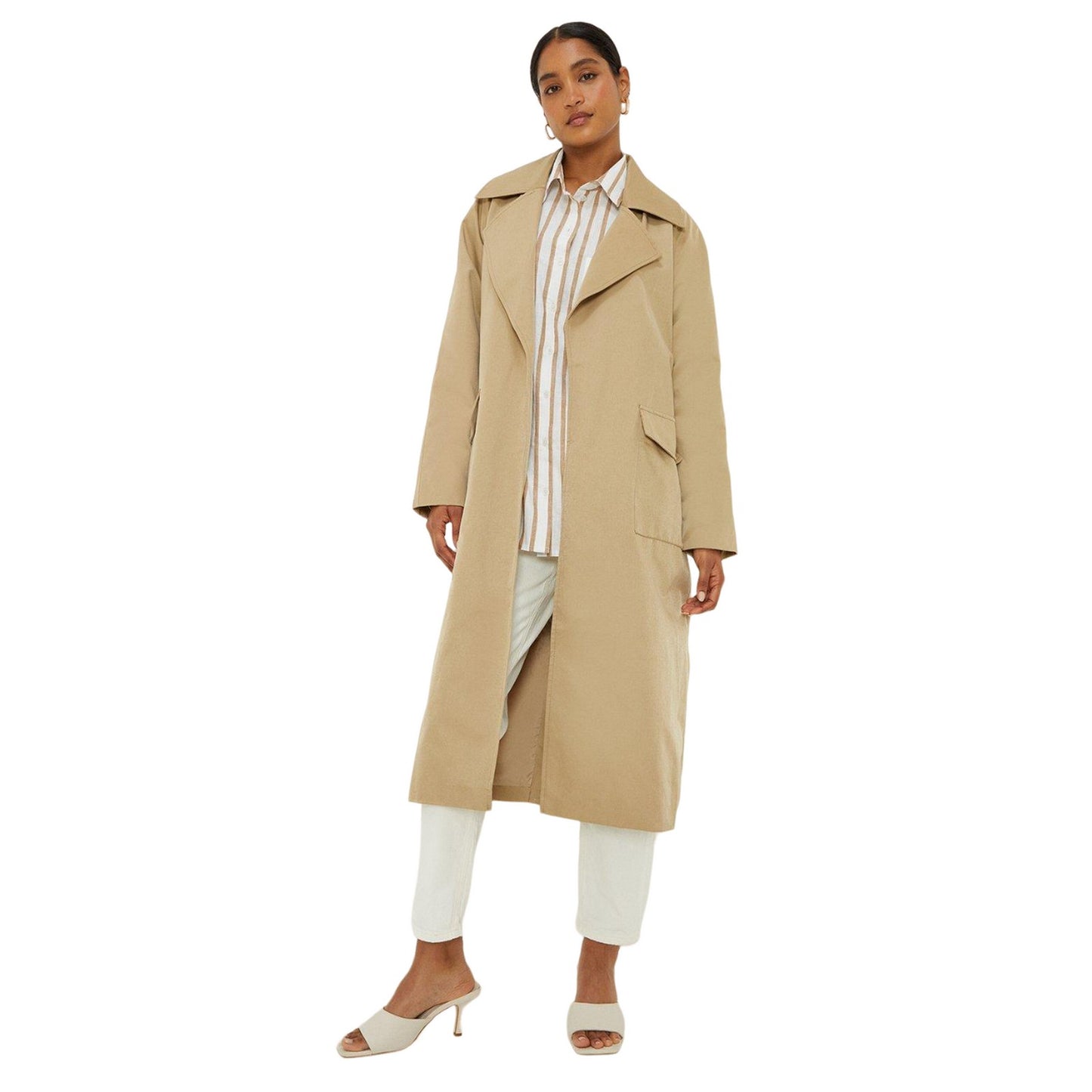 Camel - Lifestyle - Dorothy Perkins Womens-Ladies Trench Coat