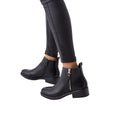 Black - Side - Dorothy Perkins Womens-Ladies Myla Side Zip Ankle Boots