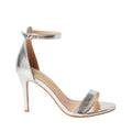 Silver - Back - Dorothy Perkins Womens-Ladies Tyla Wide Stiletto Heel Sandals