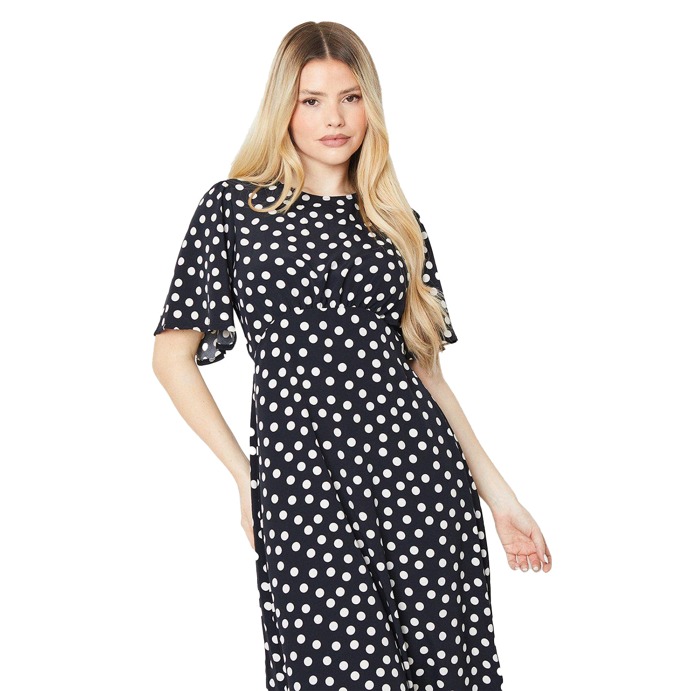 Black - Lifestyle - Dorothy Perkins Womens-Ladies Polka Dot Dress