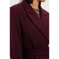 Berry - Lifestyle - Dorothy Perkins Womens-Ladies Longline Wrap Tall Coat