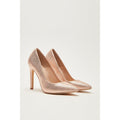 Rose Gold - Back - Principles Womens-Ladies Cara Pointed Court Shoes