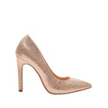 Rose Gold - Front - Principles Womens-Ladies Cara Pointed Court Shoes
