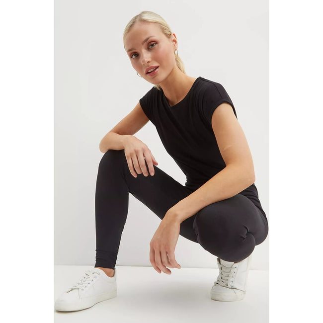 Black - Lifestyle - Dorothy Perkins Womens-Ladies Petite Leggings