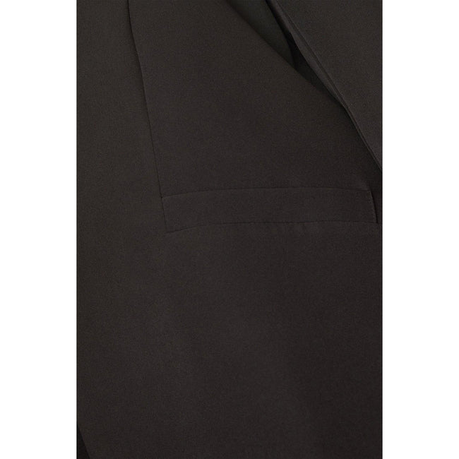 Black - Lifestyle - Dorothy Perkins Womens-Ladies Turned Up Cuff Plus Blazer